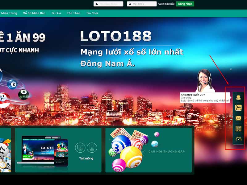 Hướng dẫn các bước tham gia xổ số loto188